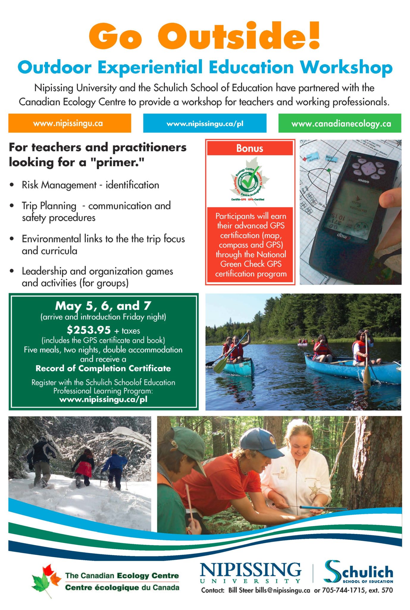 Outdoor Experiential Education The Canadian Ecology Centre